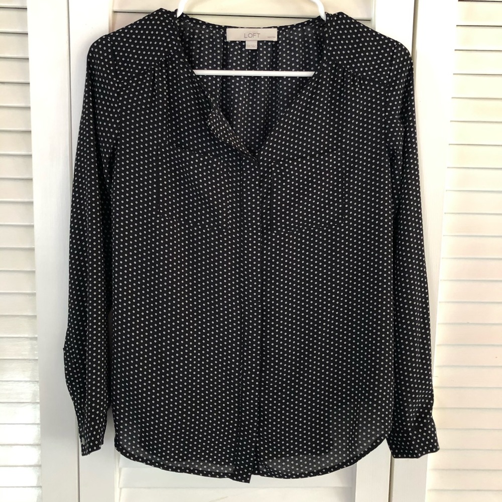 LOFT XXSP Professional Work Blouse
